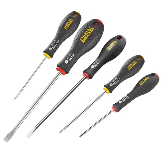 FATMAX Schroevendraaierset 5-delig - Standaard/Parallel/Phillips