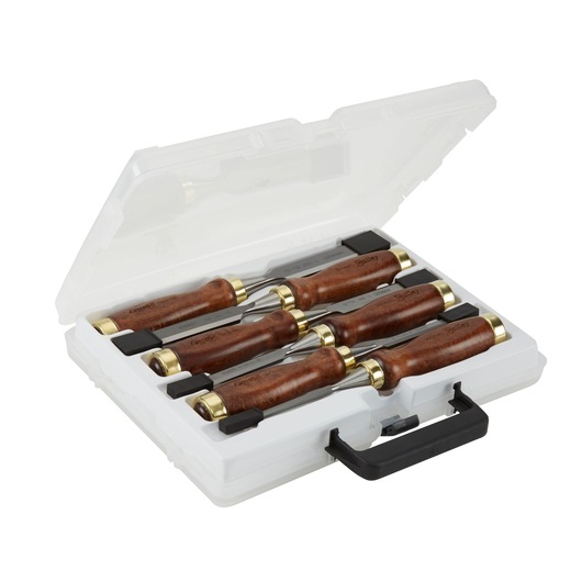 Steekbeitelset Hout 6Dlg. (6,10,12,16,20,25mm)