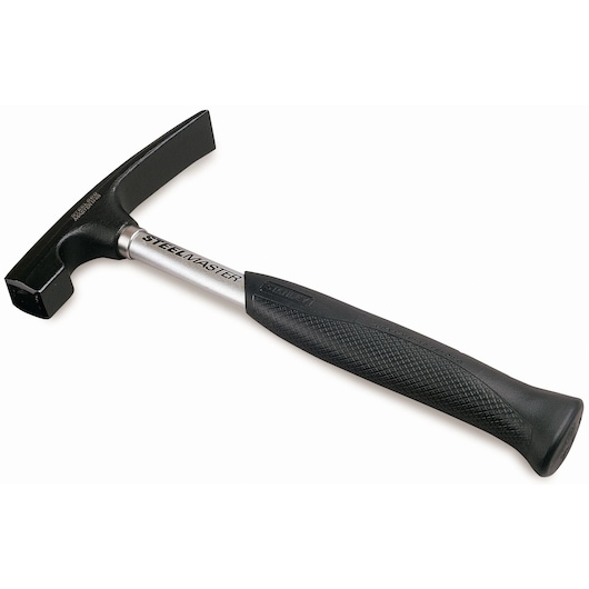 Marteau Stanley Steelmaster noir avec manche métallique et poignée noire texturée.