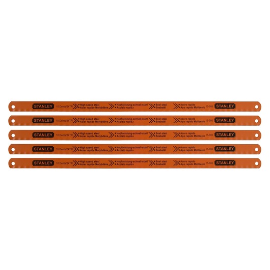 Metaalzaagblad 300mm - 24T/inch (5 stuks/kaart)