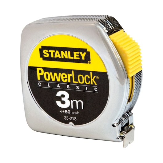 Rolbandmaat Powerlock 3m - 12,7mm metaal