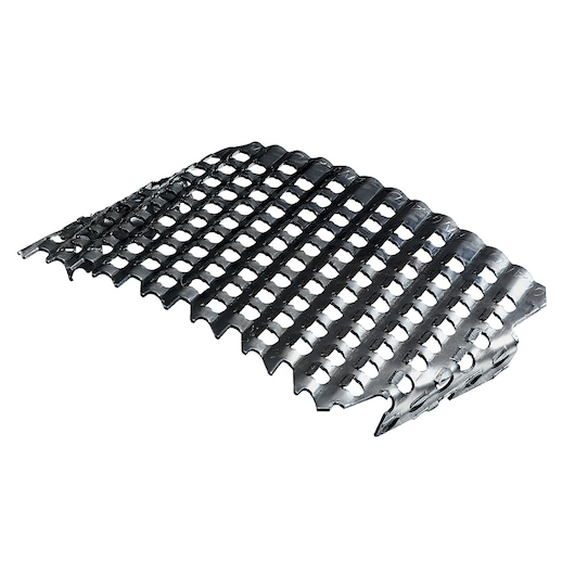 STANLEY 5-21-515 metalen surform blad schuin op witte achtergrond.