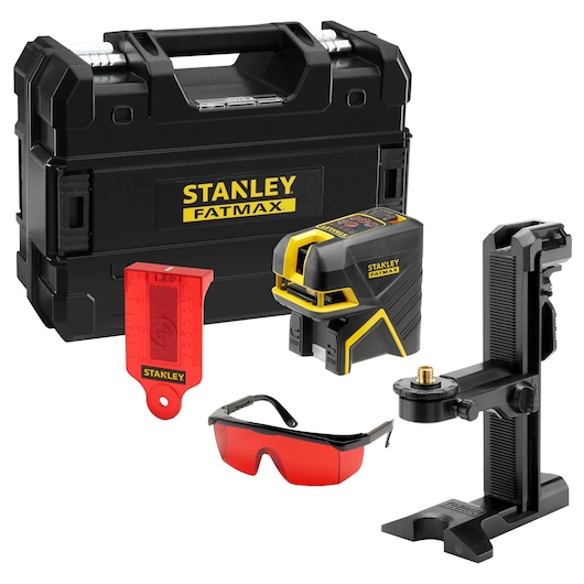 FATMAX Kruislijn + 5 Puntlaser ROOD SCR-P5