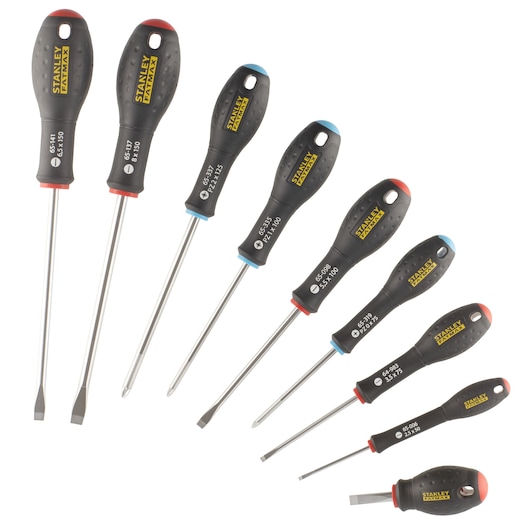 FATMAX Jeu de tournevis 9 pcs - Méch/Elec/Poz