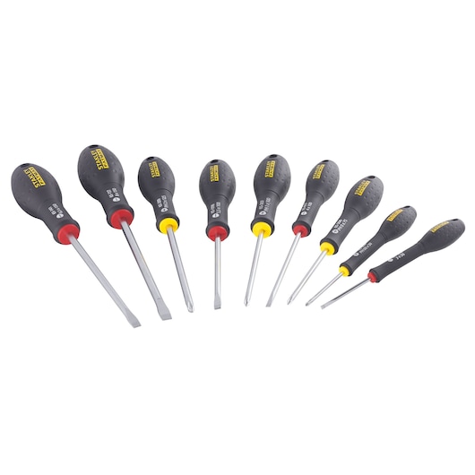 FATMAX Schroevendraaierset 10-delig - St/Par/Ph/Spanningszoeker