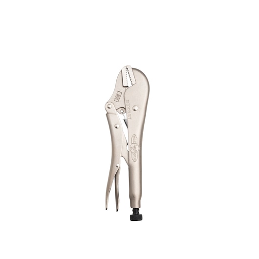 STANLEY FMHT84902-0 pince-étau finition argentée, photographie verticale sur fond blanc.
