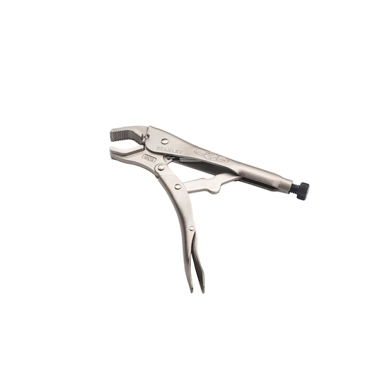 STANLEY FMHT84903-0 pince-étau à mâchoires courbées, vue latérale sur fond blanc.
