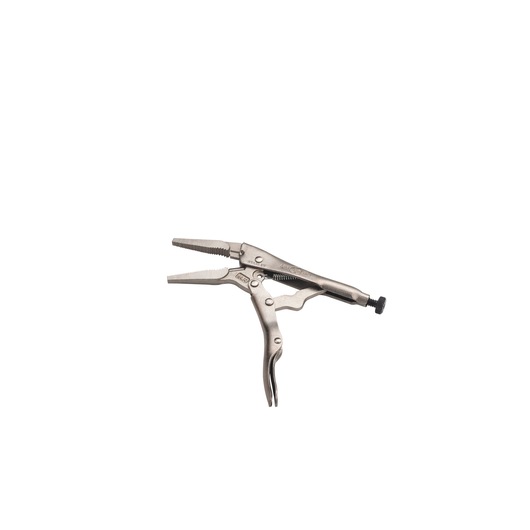 STANLEY FMHT84907-0 pince-étau argentée, vue latérale en angle sur fond blanc.