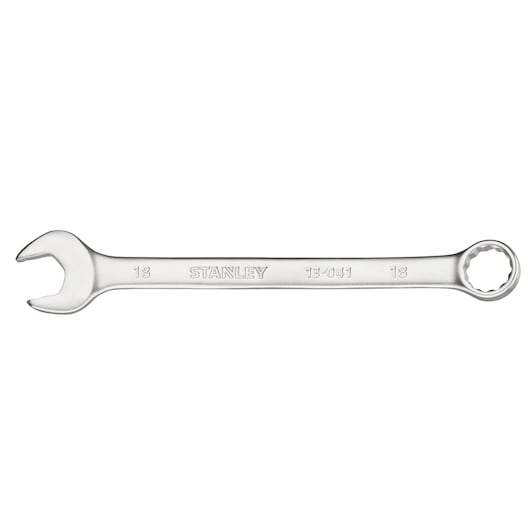 Stanley FMMT13041-0 clé mixte argentée, photographie de produit angle avant.