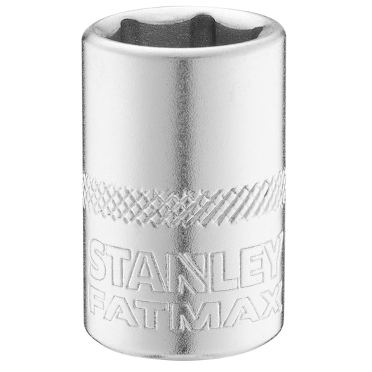 STANLEY FMMT17196-0 douille argentée FATMAX, photographie du produit sur fond blanc