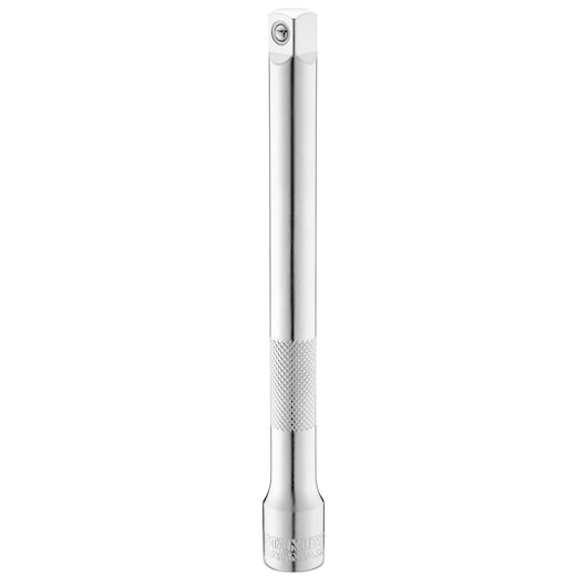 STANLEY FMMT25131-0 barre d'extension chromée, prise moletée, vue droite sur fond blanc.