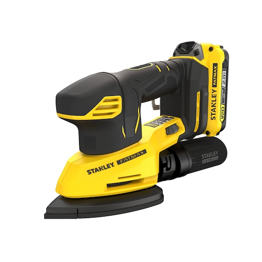 18V STANLEY® FATMAX® V20 2.0Ah Detailschuurmachine in softbag