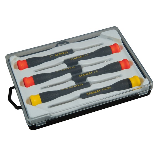 Jeu de Tournevis de Précision (Electricien 1-1,8 & PH) 6 pcs