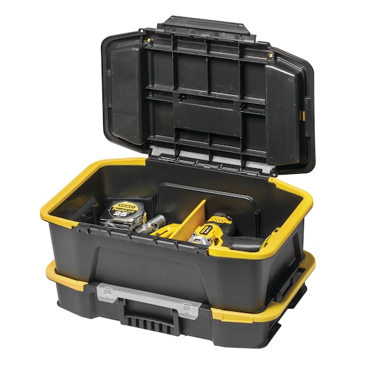 Gereedschapskoffer met organizer Click & Connect 20"